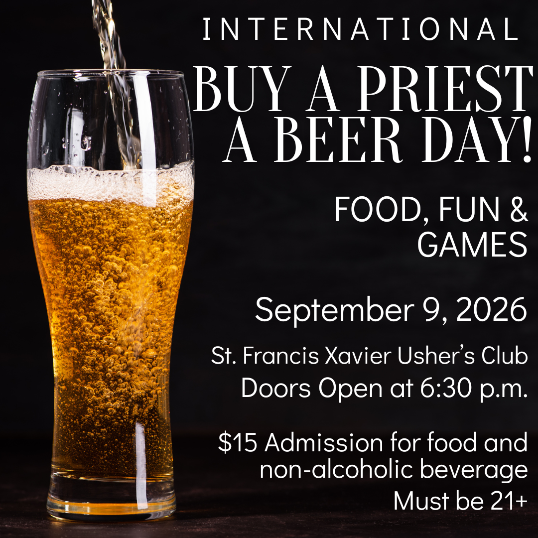Buy a Priest a Beer Day